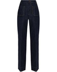Victoria Beckham - Alina High-Waist Flared Jeans - Lyst