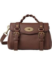 Mulberry - Alexa Buckled Mini Crossbody Bag - Lyst