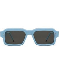 Thom Browne - Eyewear Rectangle Frame Sunglasses - Lyst