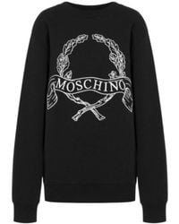 Moschino - Crew Neck Sweatshirt - Lyst