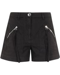 Pinko - Pockets And Zip Shorts - Lyst