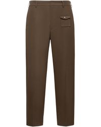 Moncler - Tailored Gabardine Pants - Lyst