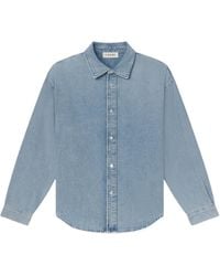 FRAME - Classic Denim Shirt - Lyst