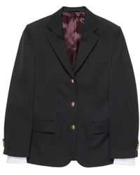 Acne Studios - Layered Suit Jacket - Lyst