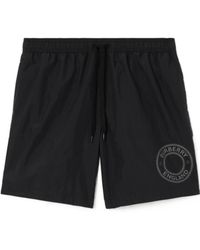 Burberry - Logo Graphic Swim Shorts - Lyst