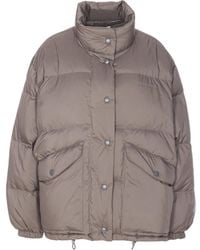 Miu Miu - Medium-Weight Technical Pongé Down Jacket - Lyst