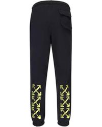 Off-White c/o Virgil Abloh - Logo Printed Sweatpants - Lyst