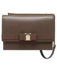 Ferragamo - Vara Bow Satchel - Lyst