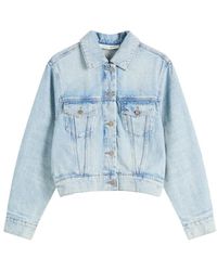 Fear Of God - Cropped Denim Trucker Jacket - Lyst