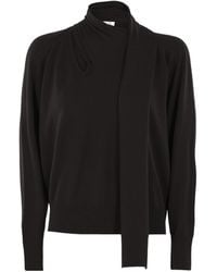 Zanone - Neck-Tie Sweater - Lyst