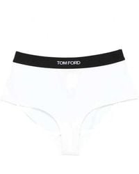 Tom Ford - Logo-Waistband Stretched Briefs - Lyst