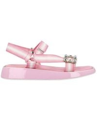 Roger Vivier - Buckle Open-Toe Sandals - Lyst