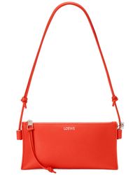 Loewe - Shoulder Bag With Leather Handles - Lyst