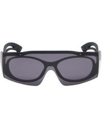 McQueen - Eyewear Smoke Mask Two-Toned Sunglasses - Lyst