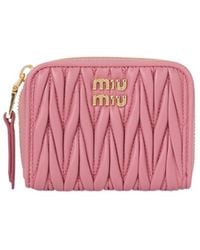 Miu Miu - Matelassé Coin Purse - Lyst