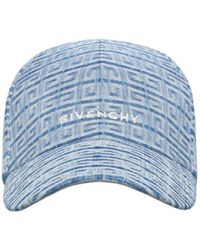 Givenchy - 4G Embroidered Denim Baseball Cap - Lyst