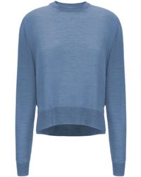 Jil Sander - Crewneck Knitted Jumper - Lyst
