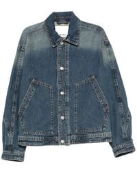Isabel Marant - Long-Sleeved Denim Jacket - Lyst