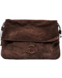 Coccinelle - Lidia Medium Suede Shoulder Bag - Lyst