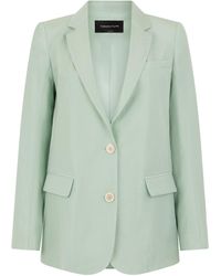 Fabiana Filippi - Two-Button Lyocell Blazer - Lyst