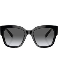 Versace - Eyewear Square Frame Sunglasses - Lyst
