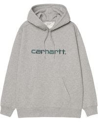 Carhartt - Script Logo Hoodie - Lyst