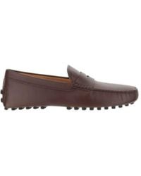 Tod's - Logo Embossed Penny Loafers - Lyst