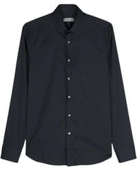 Canali - Classic-Collar Long-Sleeve Shirt - Lyst