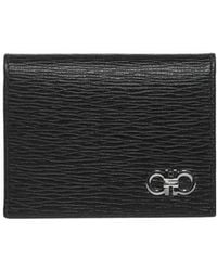 Ferragamo - Ferragamo Gancini Bi-Fold Cardholder - Lyst