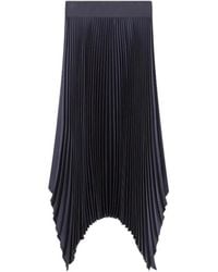 JOSEPH - Ade Knit Weave Plissé Skirt - Lyst