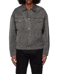 Juun.J - Dark-Wash Denim Jacket - Lyst