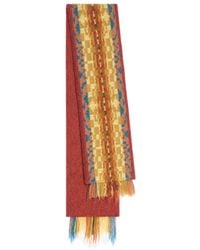 Dries Van Noten - Jacquard Wool Scarf - Lyst