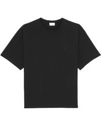 Saint Laurent - Organic Cotton Logo T-Shirt - Lyst