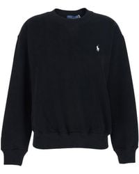 Polo Ralph Lauren - Logo Embroidered Crewneck Sweatshirt - Lyst