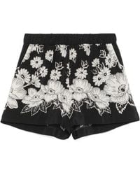 P.A.R.O.S.H. - Elastic Waist Shorts - Lyst