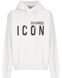 DSquared² - Icon Cool Fit Hoodie - Lyst