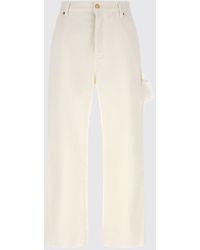 DARKPARK - Lisa Feather Trim Carpenter Pants - Lyst