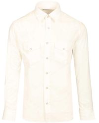 Tom Ford - Light Western Twill Slim Fit Buttoned Shirt - Lyst