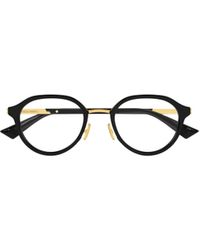 Bottega Veneta - Eyewear Oval Frame Glasses - Lyst