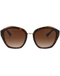 BVLGARI - Oversized-Frame Tortoiseshell Sunglasses - Lyst