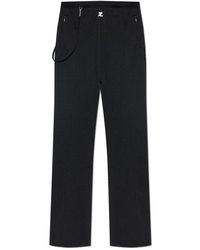 Courreges - Straight-Leg Casual Pants - Lyst