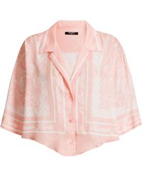 Balmain - Foulard Printed Pyjama Shirt - Lyst