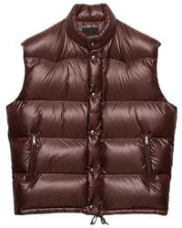 Prada - Re-Nylon Down Vest - Lyst