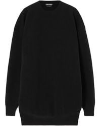Tom Ford - Round-Neck Cashmere Mini Dress - Lyst