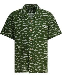 Montbell - Buttoned Patterned Shirt - Lyst
