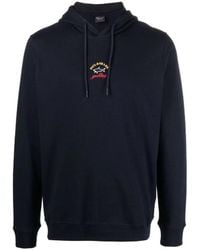 Paul & Shark - Logo Print Hoodie - Lyst
