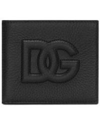 Dolce & Gabbana - Portafogli Dg Logo Bi-Fold Wallet - Lyst