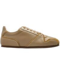Moschino - Round Toe Low-Top Sneakers - Lyst
