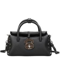 Zanellato - Solid Color Shoulder Bag - Lyst