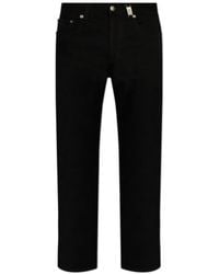McQueen - Skull Detailed Straight-Leg Jeans - Lyst